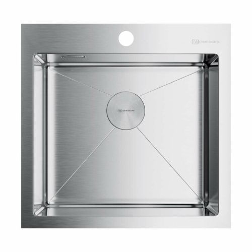Кухонная мойка Omoikiri Akisame 4973438 50х50 цвет хром поверхность полированная