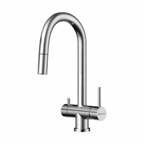 Смеситель для кухни Omoikiri Akita-S 4994302 на мойку нержавеющая сталь