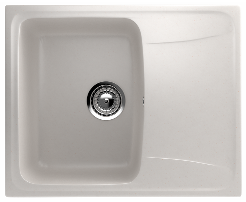 Кухонная мойка Ulgran Classic U-201-331 60х45 цвет белый