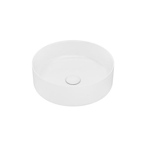 Раковина керамическая Iddis Ray RAYWS03i27 40х40 накладная цвет белый без отверстий под смеситель