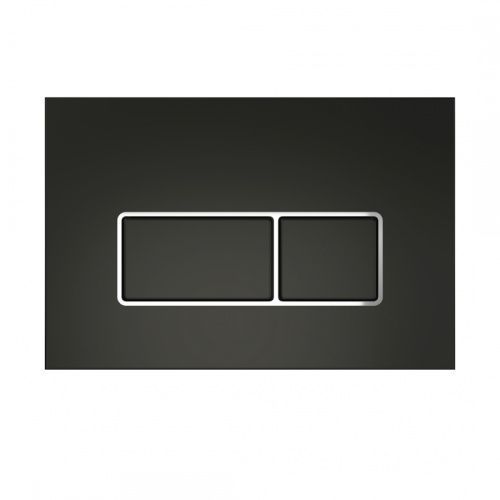 Клавиша смыва механическая Teymi Helmi T70205 цвет черный/хром