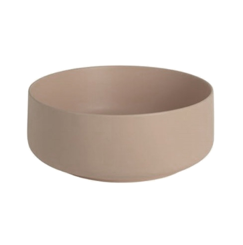 Раковина керамическая Artceram Cognac COL001 41 34 40х40 накладная цвет коричневый без отверстий под смеситель