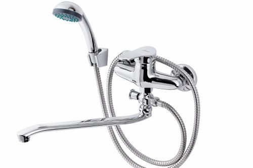 Смеситель для ванны и душа FAUZT FZs-614-116 настенный хром