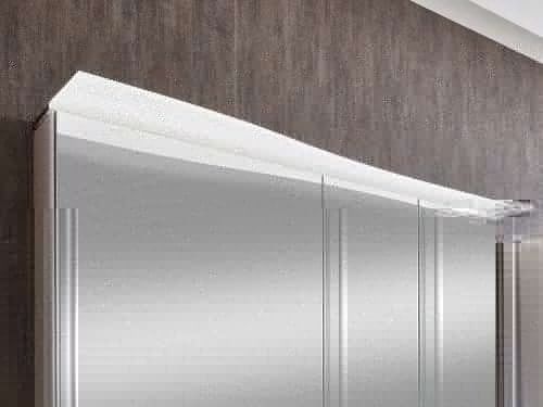 Зеркало-шкаф Marlin 3160motion SAOS366OR(490) 150х70 подвесной цвет серый