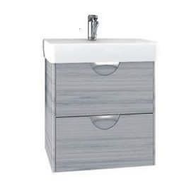 Тумба под раковину Aquaton Сильва 1A211701SIW60 40х40 подвесная цвет коричневый