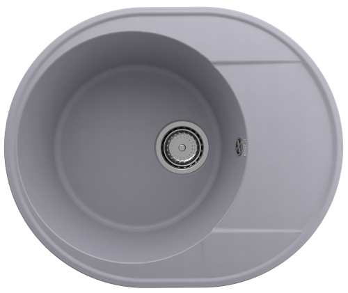 Кухонная мойка Ulgran Quartz Nora 585-05 60х50 цвет серый поверхность матовая