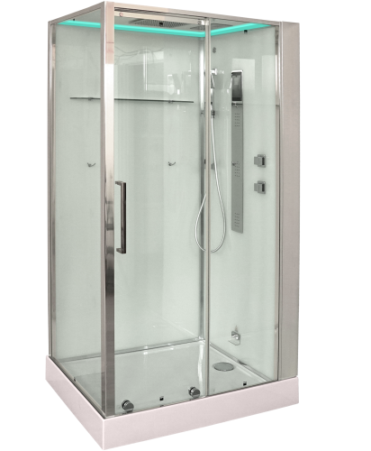 Душевая кабина Timo Premium H-520L 120х90 прямоугольная с крышей ориентация правая