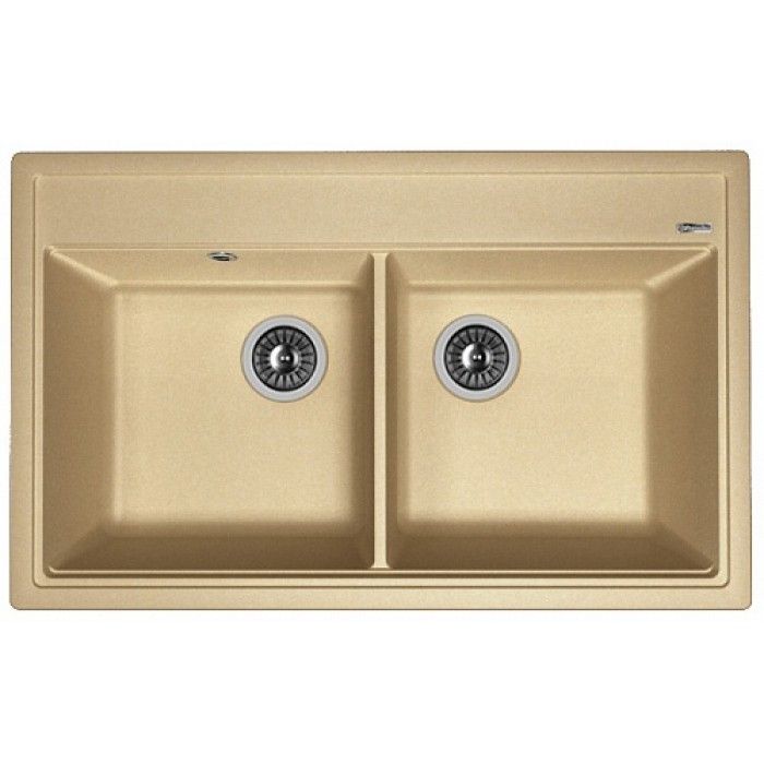 Кухонная мойка Florentina Липси 820 20.370.E0820.104 80х50 цвет бежевый поверхность матовая