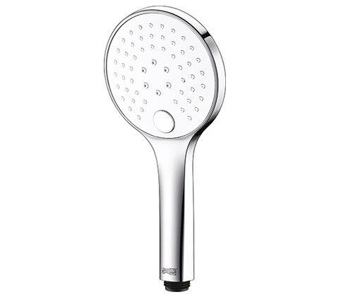 Душевая лейка Wasserkraft A061 цвет белый/хром