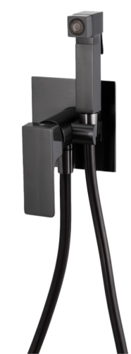 Гигиенический душ со смесителем Remer AU65CFP серый