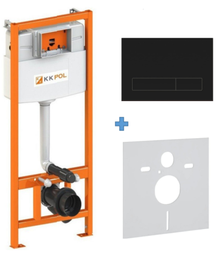 Инсталляция + кнопка смыва KK POL Standard 350/ZPW/425-100-S0