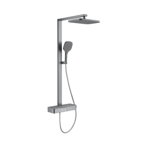 Душевая стойка Arrow AMG13GH872GG настенная цвет серый с термостатом