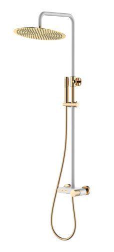 Душевая стойка Boheme Stick 128-WG.2 настенная цвет белый