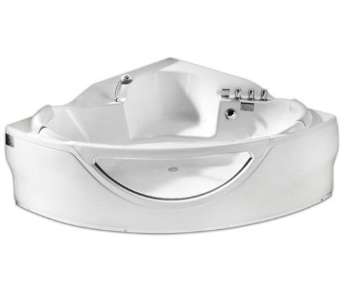 Ванна акриловая Gemy G9025 II C 155х155 угловая четверть круга с каркасом