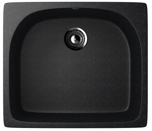 Кухонная мойка Ulgran Classic U-408-308 60х50 цвет черный