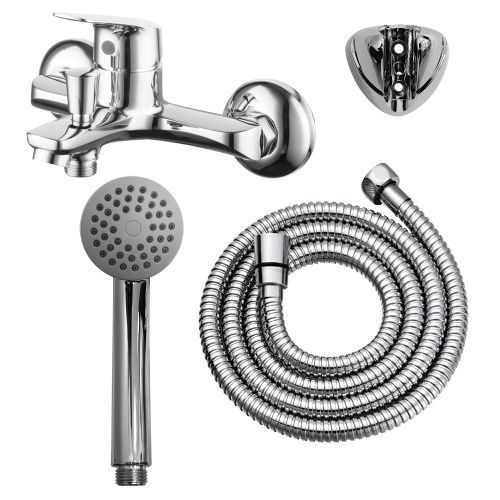 Смеситель Azario AZ-HU245906 настенный хром