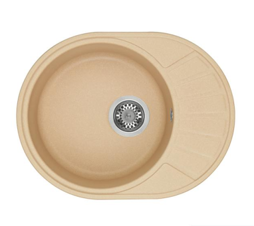 Кухонная мойка Aquaton Чезана 1A711232CS260 55х45 цвет коричневый