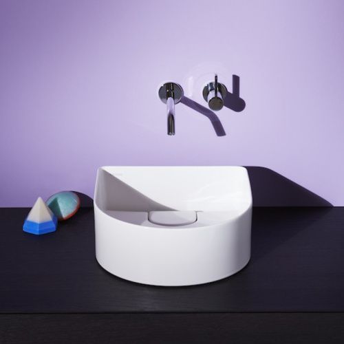 Раковина керамическая Laufen Sonar 8.1234.0.000.112.1 30 см накладная цвет белый без отверстий под смеситель