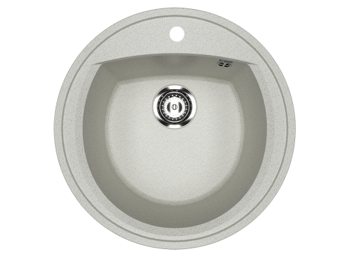 Кухонная мойка Ulgran Classic U-603-310 50х50 цвет серый