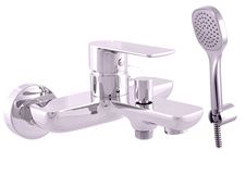 Смеситель для ванны и душа RavSlezak VLTAVA VT454.5/1 настенный хром