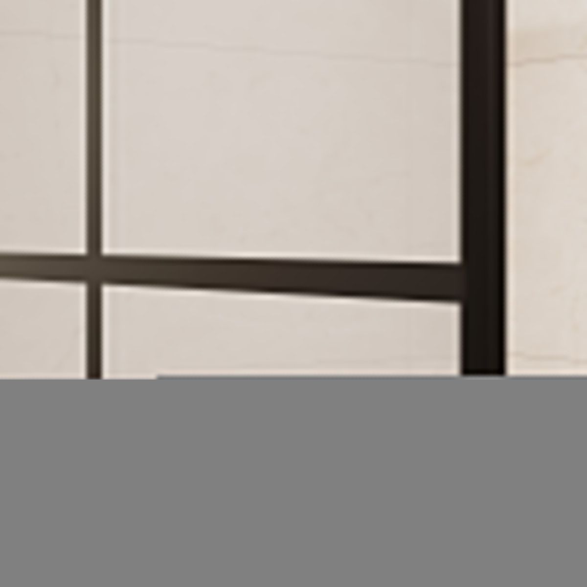 Душевая перегородка RGW Walk In 32101190-84 90х200 стекло с рисунком профиль черный - фото 4