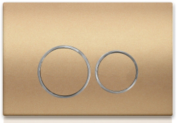 Клавиша смыва механическая CeramaLux DC-013 цвет бронза