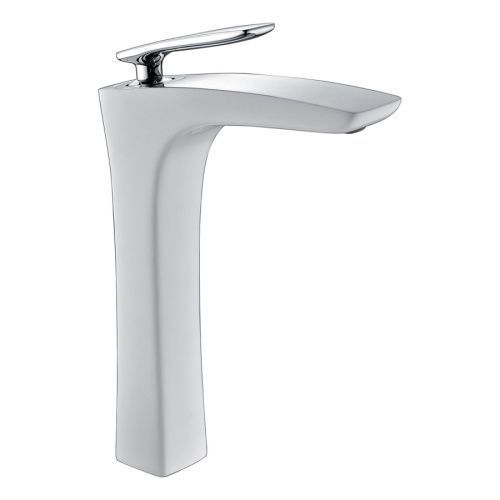 Смеситель для раковины Timo Helmi 4011/00-16F на столешницу белый/хром