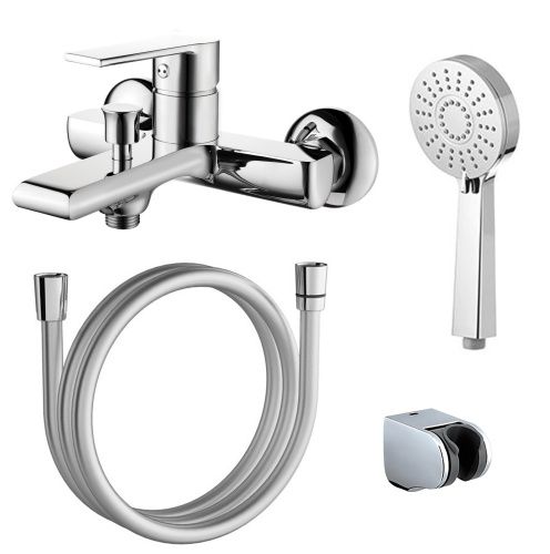 Смеситель Azario FARO AZ-PS23459C настенный хром