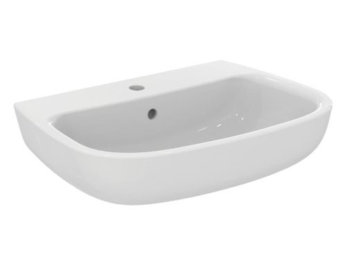 Раковина керамическая Ideal Standard ESEDRA T279801 60х50 подвесная цвет белый 1 отверстие под смеситель