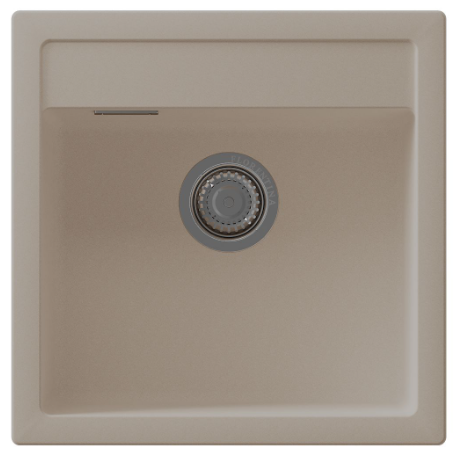 Кухонная мойка Florentina Эстель 510 20.515.C0510.104 50х50 цвет бежевый поверхность матовая