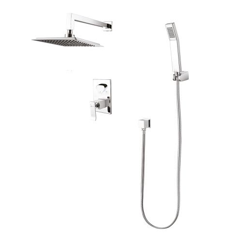 Душевая система LeMark Contest LM5829CW встраиваемая в стену цвет белый/хром