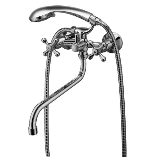 Смеситель для ванны LeMark Promotion LM6041C настенный хром