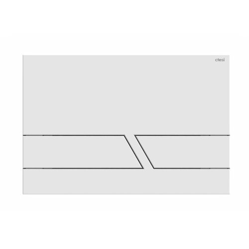 Клавиша смыва механическая Ctesi Kali Soft Touch BK0202157 цвет белый