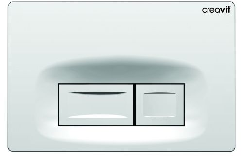 Клавиша смыва механическая Creavit GP3004.00 цвет хром