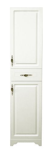 Шкаф-пенал Loranto Janet CS00049716 40х180 напольный цвет белый
