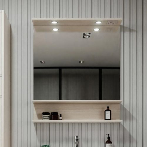 Зеркало с подсветкой Бриклаер Чили 4627125414954 80х90 подвесное