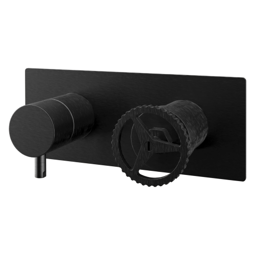 Смеситель для душа Remer Chrono CH93ZCFP встраиваемый в стену черный