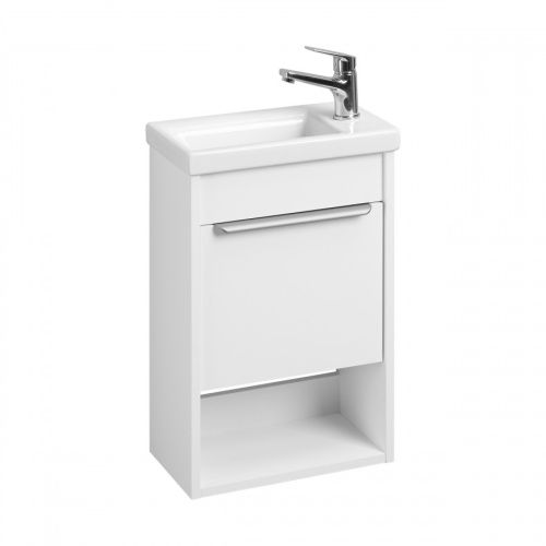 Тумба под раковину Aquaton Хоуп 1A287101HP2B0 40х20 подвесная цвет белый