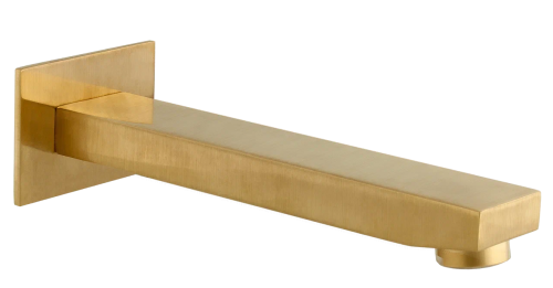 Излив Remer Qubika 91QBG настенный золото