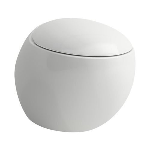 Чаша унитаза подвесная Laufen Alessi One 8.2097.1.400.000.1 цвет белый без сиденья безободковая душевой смыв