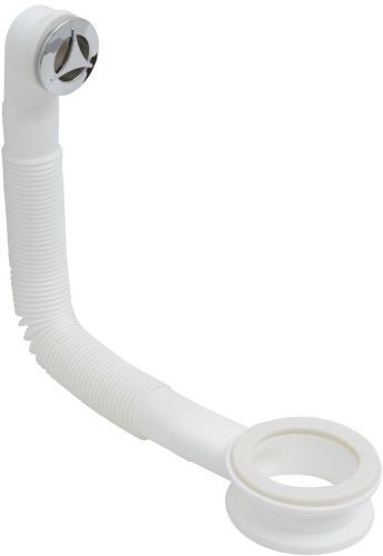 Слив-перелив для раковины Aquanet 00312686 белый