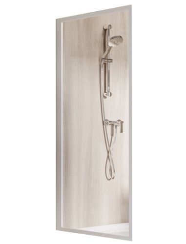 Душевая перегородка Ravak Supernova 94070100ZG 90х185 стекло рифленое профиль белый