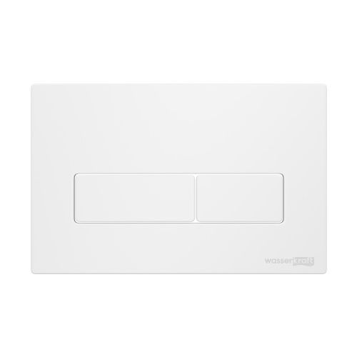 Клавиша смыва механическая Wasserkraft WM03 цвет белый