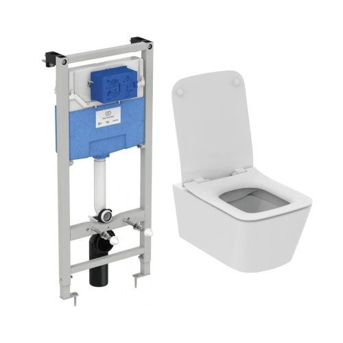 Комплект унитаз с инсталляцией Ideal Standard BLEND CUBE M521101