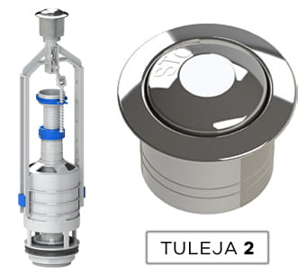 Сливной механизм KK POL ZSB/211/0/T/2