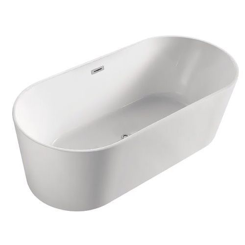 Ванна акриловая Azario Bristol BRI17080 170х80 встраиваемая овальная с каркасом