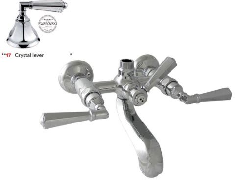 Смеситель Nicolazzi Teide 1900 CR 05 настенный хром