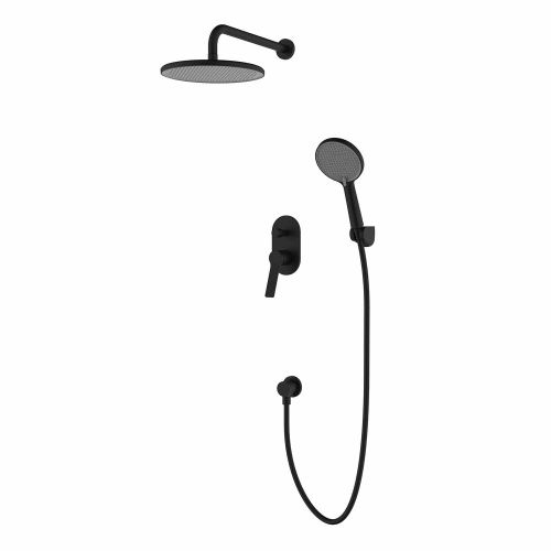 Душевая система Azario VISE AZ-VSA248330PA+82KPA встраиваемая в стену цвет черный