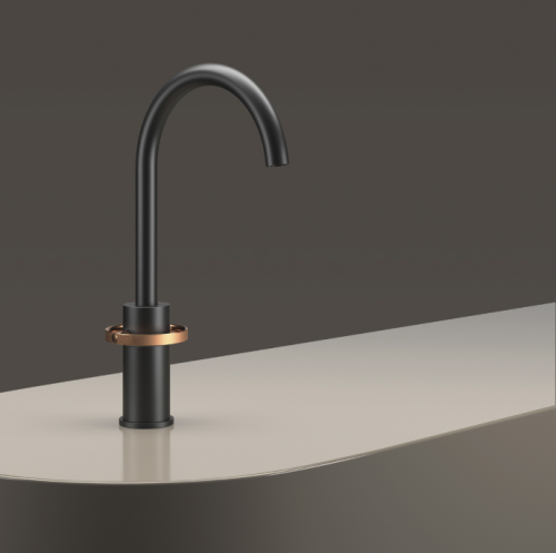 Смеситель Stella Charm CH00117PV17020 на раковину черный