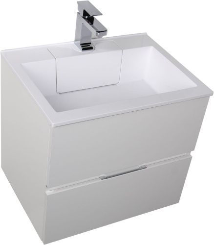 Тумба под раковину Aquanet Алвита 00184301 60х40 подвесная цвет белый